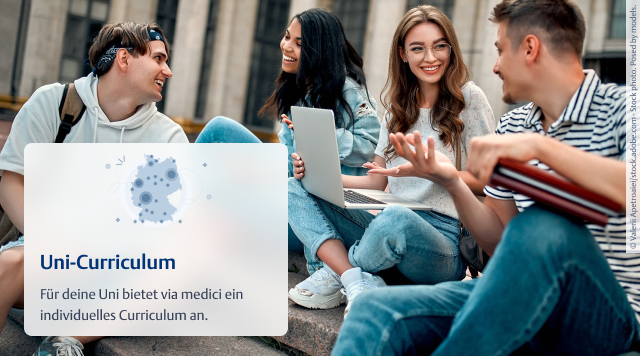 Curriculum-spezifische Inhalte in via medici